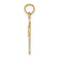 Cut-Out Cross with Dove Charm - WBC