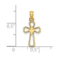 Cut-Out Cross with Dove Charm - WBC