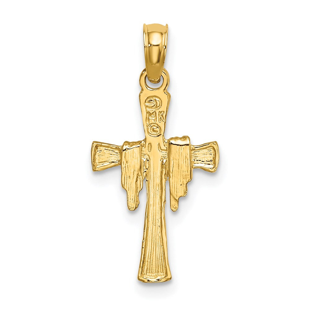 Cross with Drape Charm - WBC