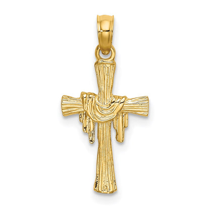 Cross with Drape Charm - WBC
