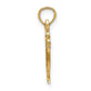 Cut-Out Dove with Olive Branch Charm - WBC