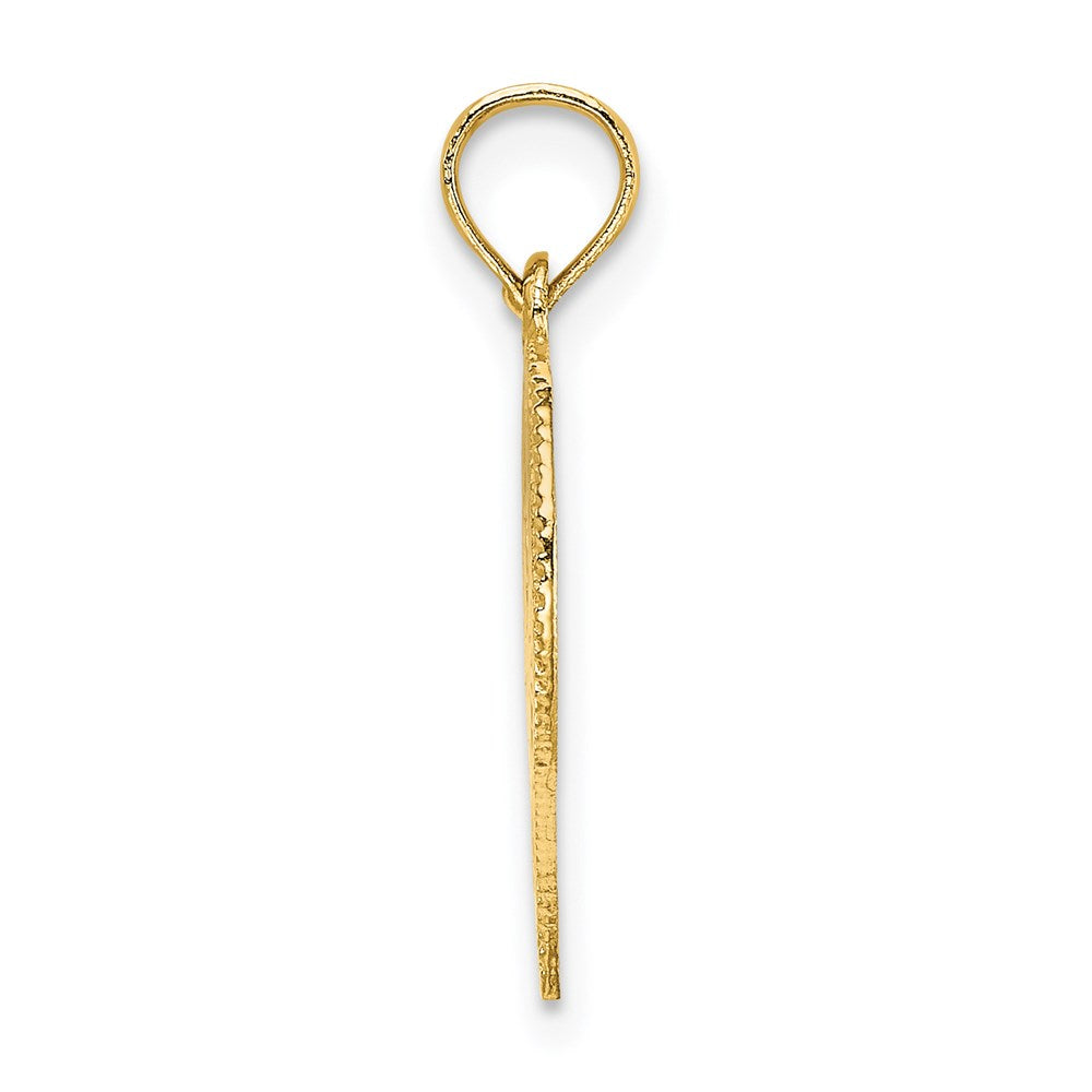 Polished Angel In Heart Charm - WBC