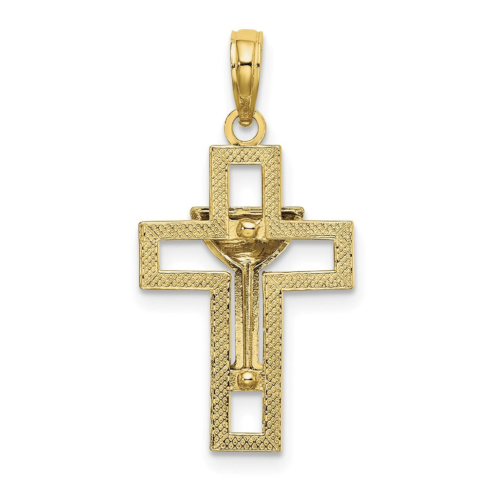 Polished Cross with Communion Cup Charm - WBC