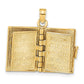 3-D THE JABEZ PRAYER Book 1st Chronicles 4:10 Moveable Pages Pendant - WBC