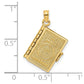 3-D THE JABEZ PRAYER Book 1st Chronicles 4:10 Moveable Pages Pendant - WBC