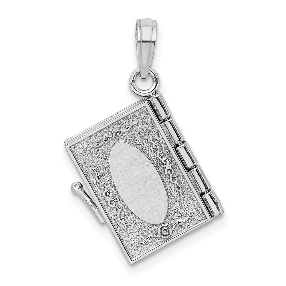 3-D THE TEN COMMANDMENTS Book with Moveable Pages Pendant - WBC