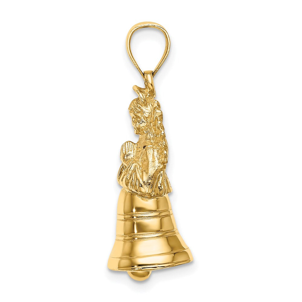 3-D Moveable Angel Bell Charm - WBC