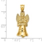 3-D Moveable Angel Bell Charm - WBC