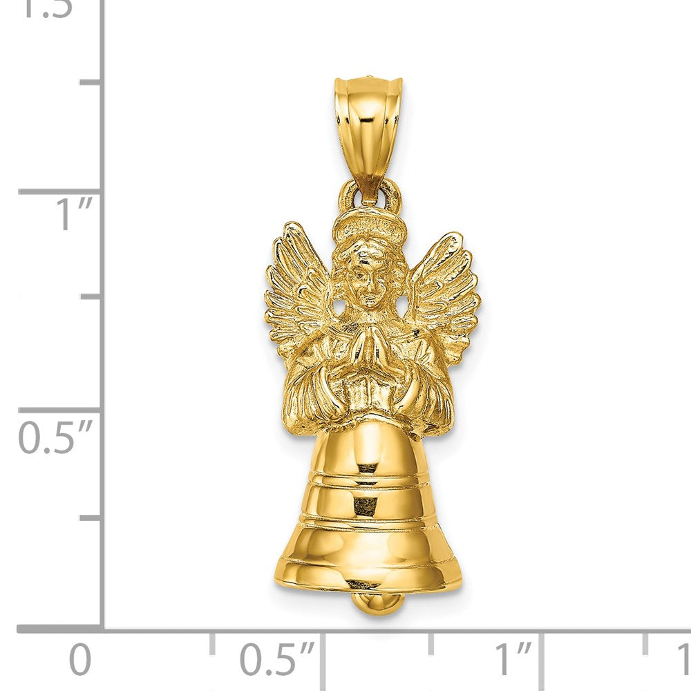3-D Moveable Angel Bell Charm - WBC