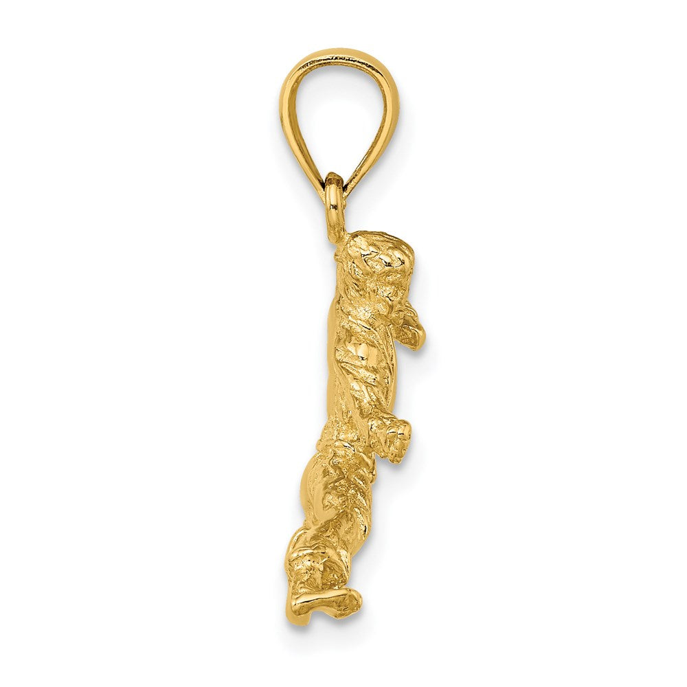 3-D Karate Man Pendant - WBC