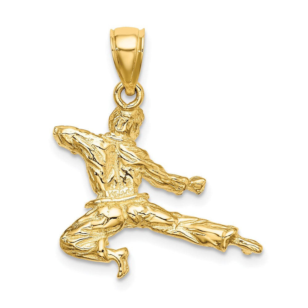 3-D Karate Man Pendant - WBC