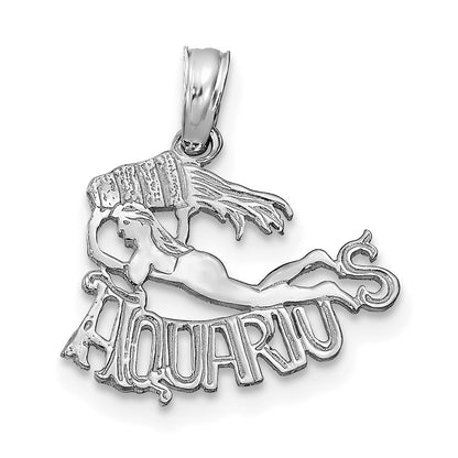 AQUARIUS Zodiac Charm - WBC