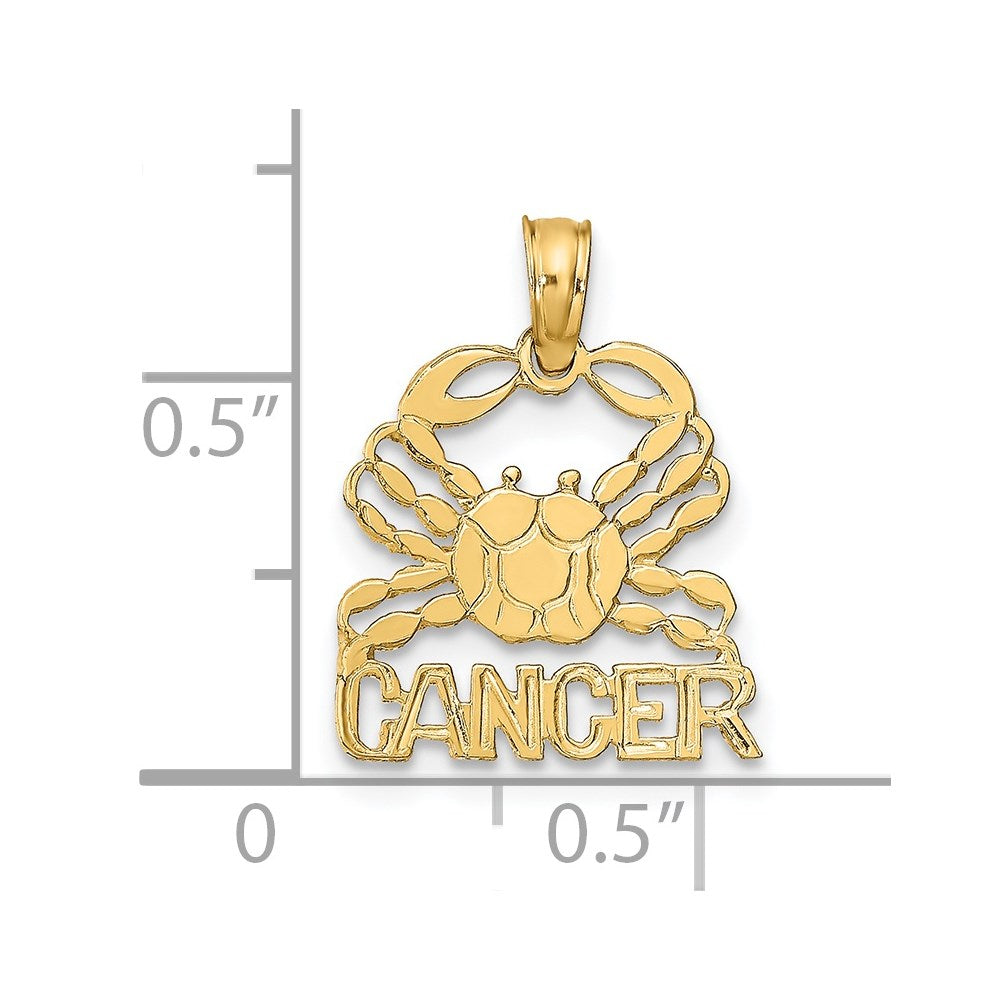 CANCER Zodiac Charm - WBC