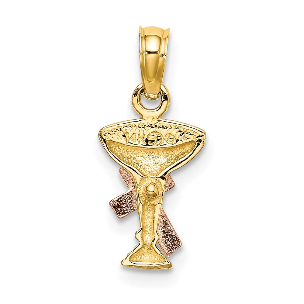 Two-Tone Communion Cup with Cross Charm - WBC