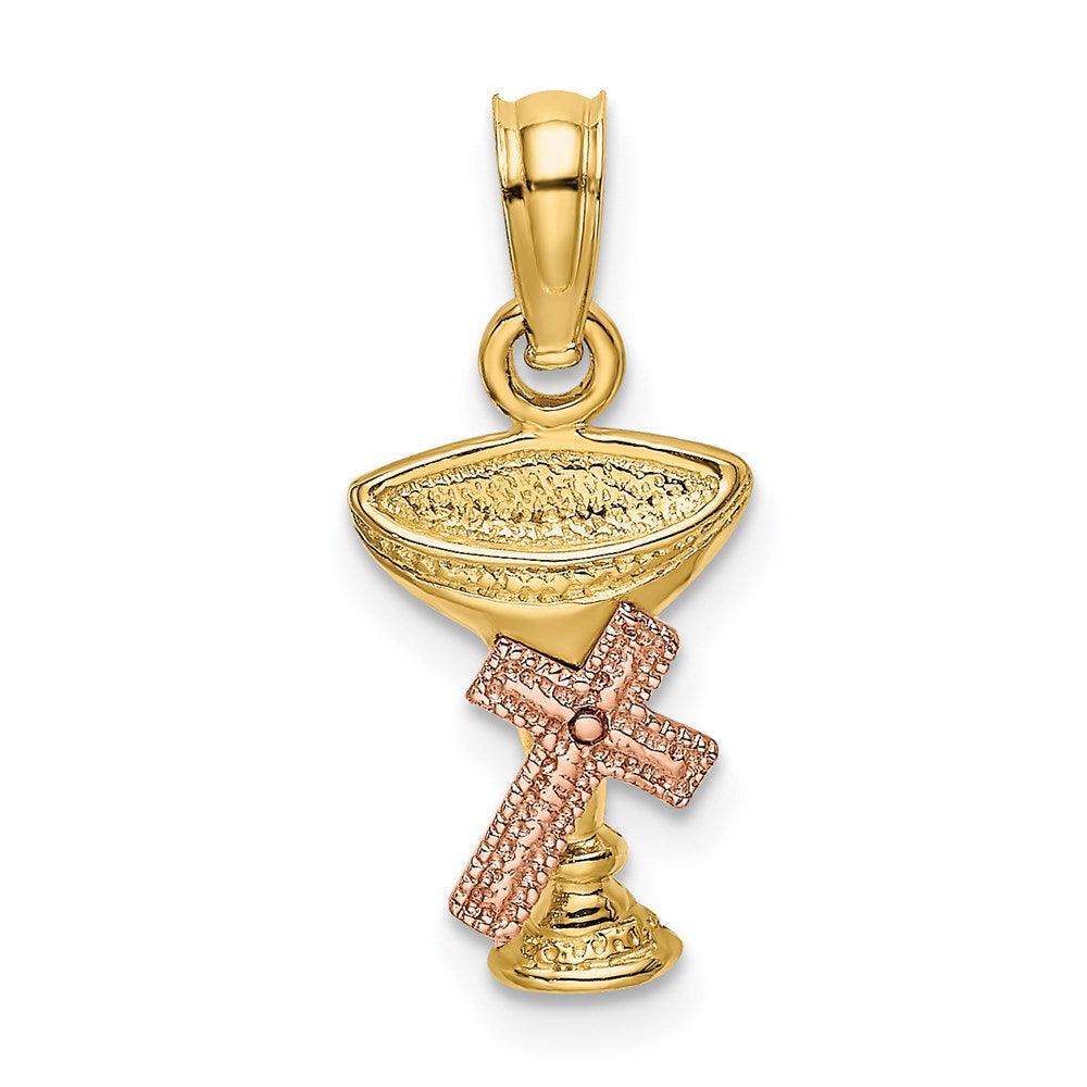Two-Tone Communion Cup with Cross Charm - WBC