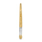 and Rhodium 3-D Oil Paint Brush Charm - WBC