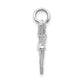 Polished 3-D Ballerina Charm - WBC