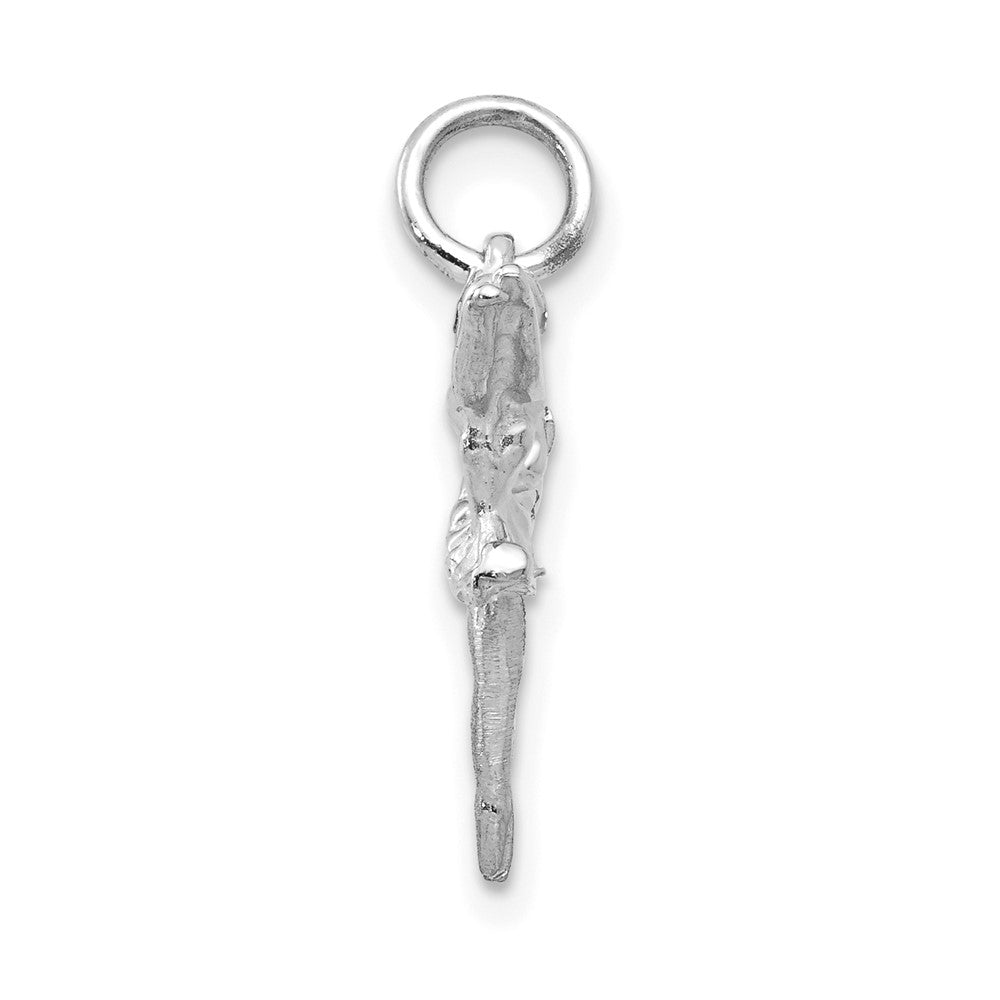 Polished 3-D Ballerina Charm - WBC