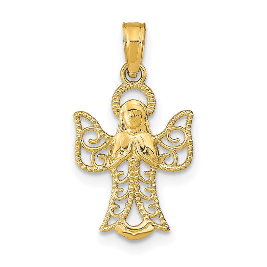 Filigree Angel Pendant - WBC