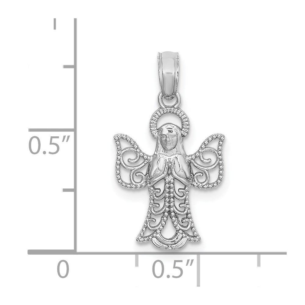 Filigree Angel Pendant - WBC