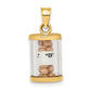 3-D Mustard Seeds with Matthew 17:20 Scroll Inside Pendant - WBC