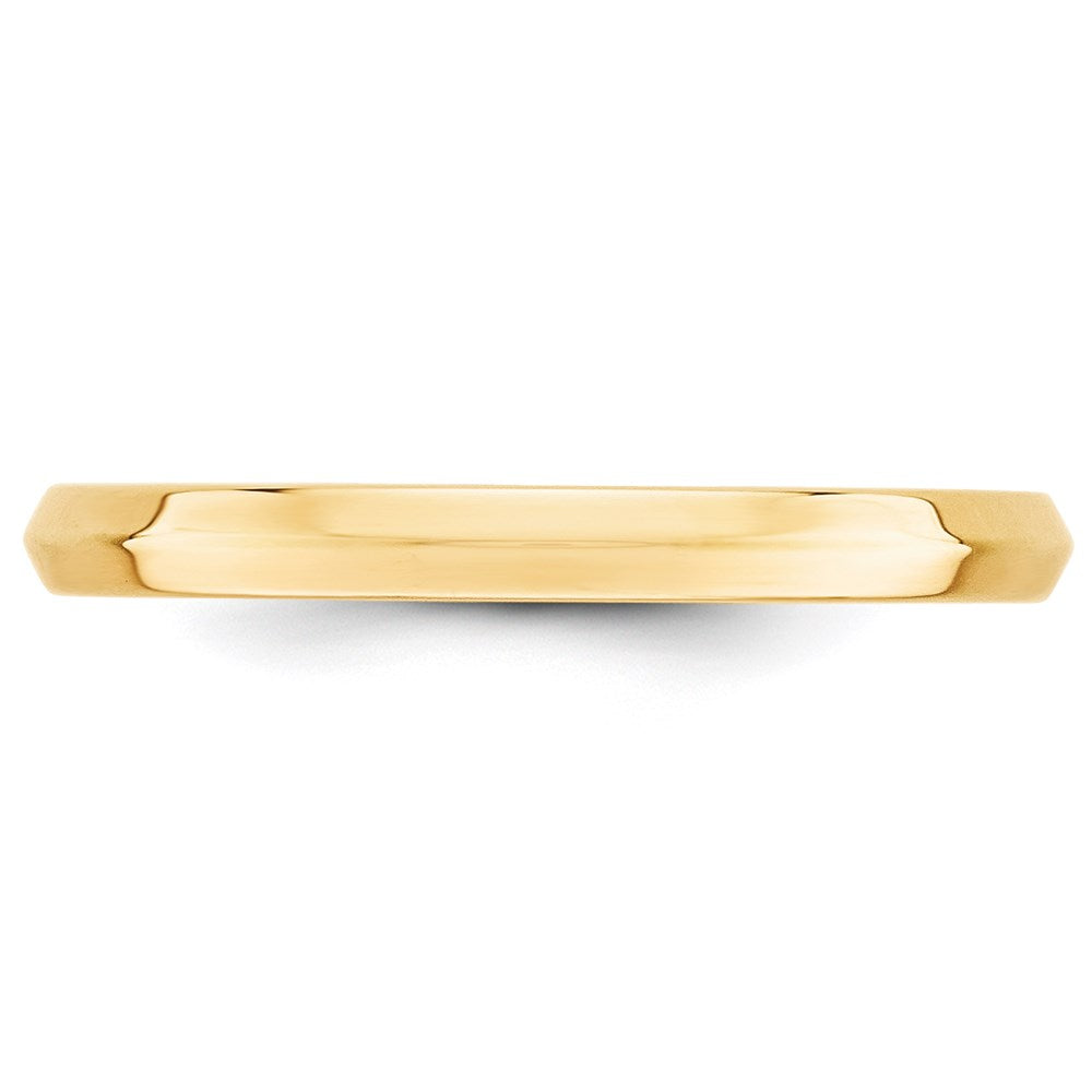 Knife Edge Comfort Fit Wedding Band - WBC