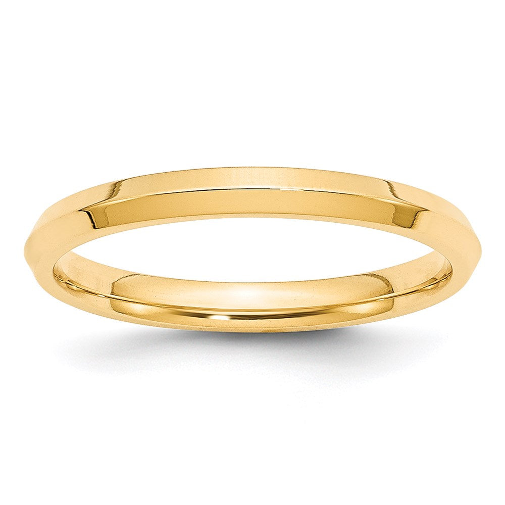 Knife Edge Comfort Fit Wedding Band - WBC