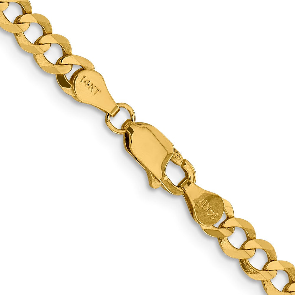 Lightweight Flat Cuban with Lobster Clasp Chain - WBC