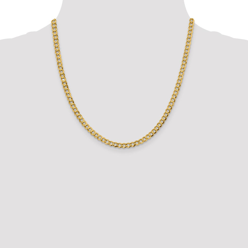 Lightweight Flat Cuban with Lobster Clasp Chain - WBC