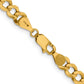 Lightweight Flat Cuban with Lobster Clasp Chain - WBC