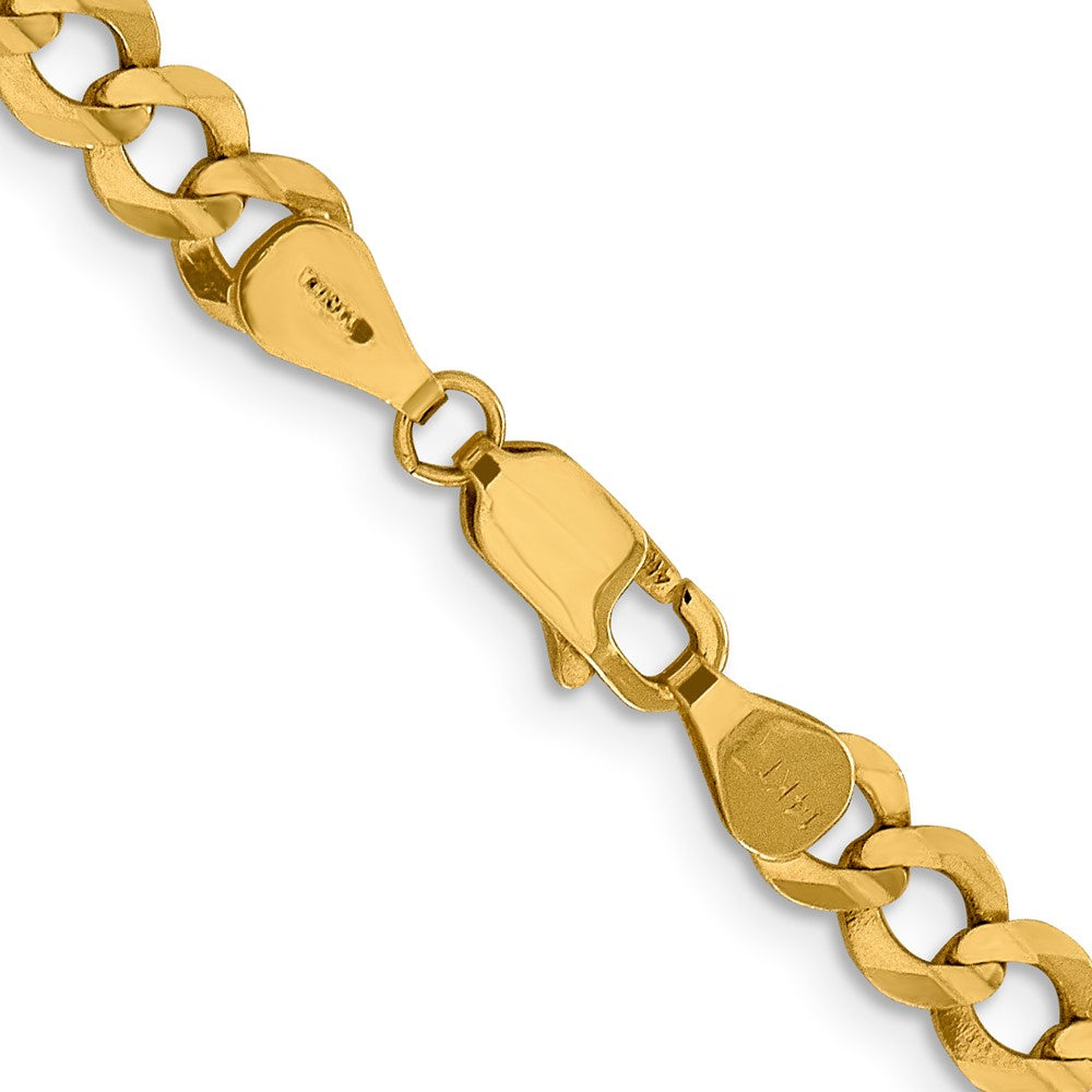 Lightweight Flat Cuban with Lobster Clasp Chain - WBC