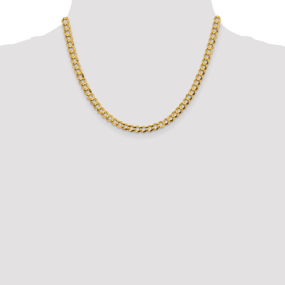 Lightweight Flat Cuban with Lobster Clasp Chain - WBC