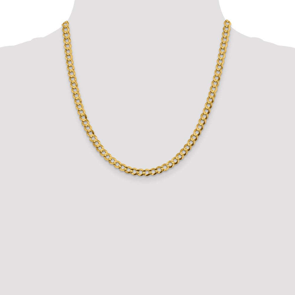 Lightweight Flat Cuban with Lobster Clasp Chain - WBC