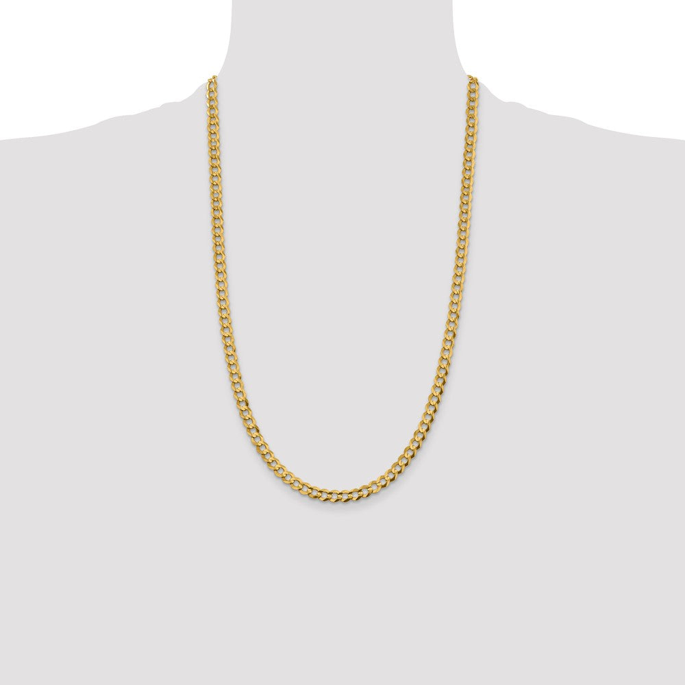 Lightweight Flat Cuban with Lobster Clasp Chain - WBC