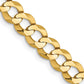 Lightweight Flat Cuban with Lobster Clasp Chain - WBC