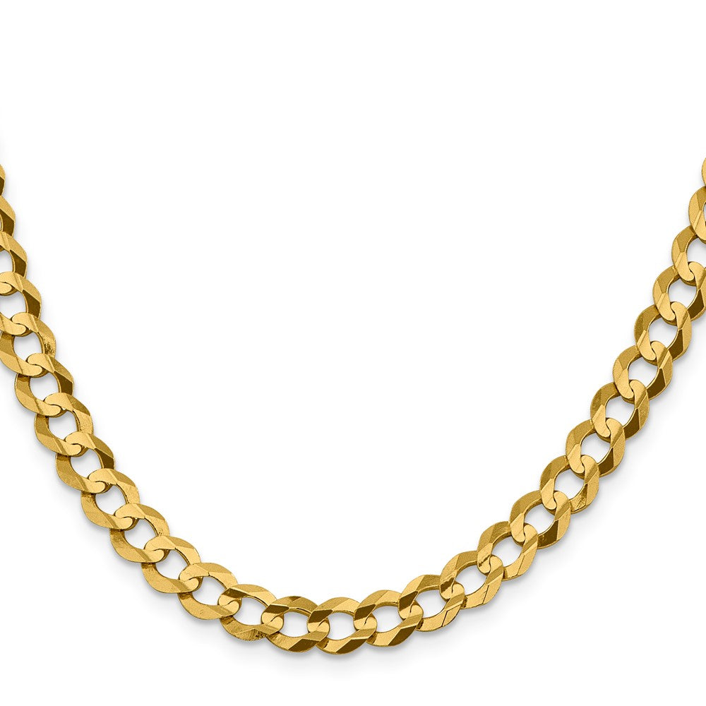 Lightweight Flat Cuban with Lobster Clasp Chain - WBC