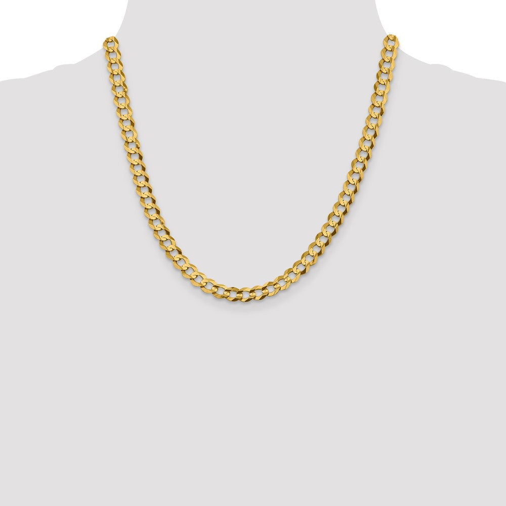Lightweight Flat Cuban with Lobster Clasp Chain - WBC