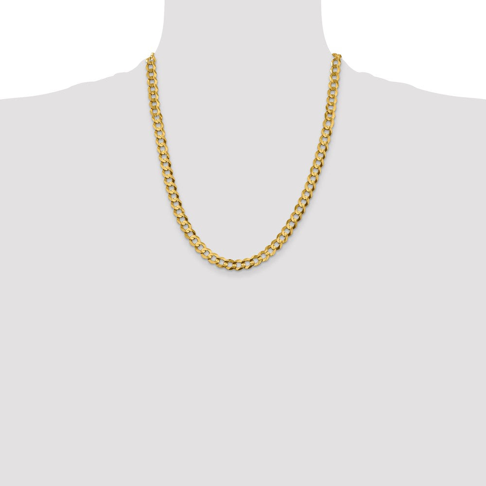 Lightweight Flat Cuban with Lobster Clasp Chain - WBC