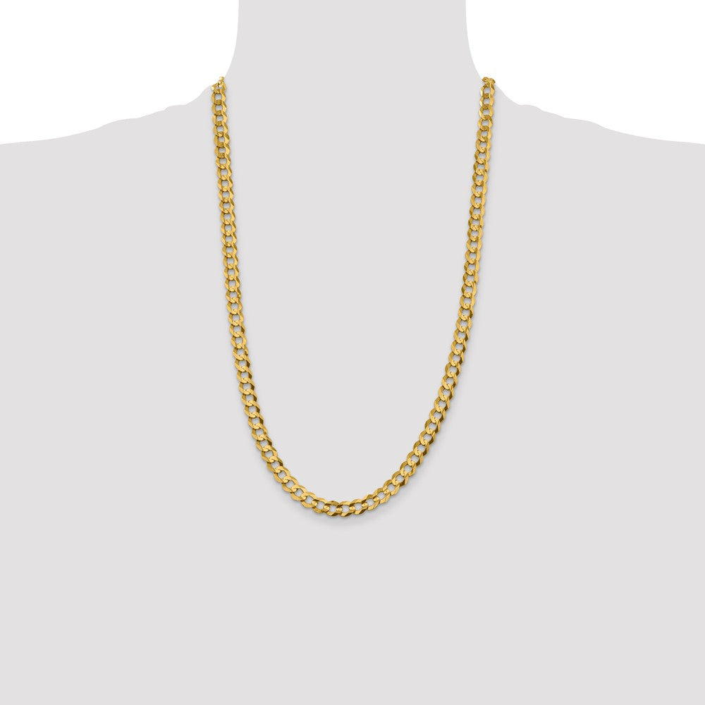 Lightweight Flat Cuban with Lobster Clasp Chain - WBC
