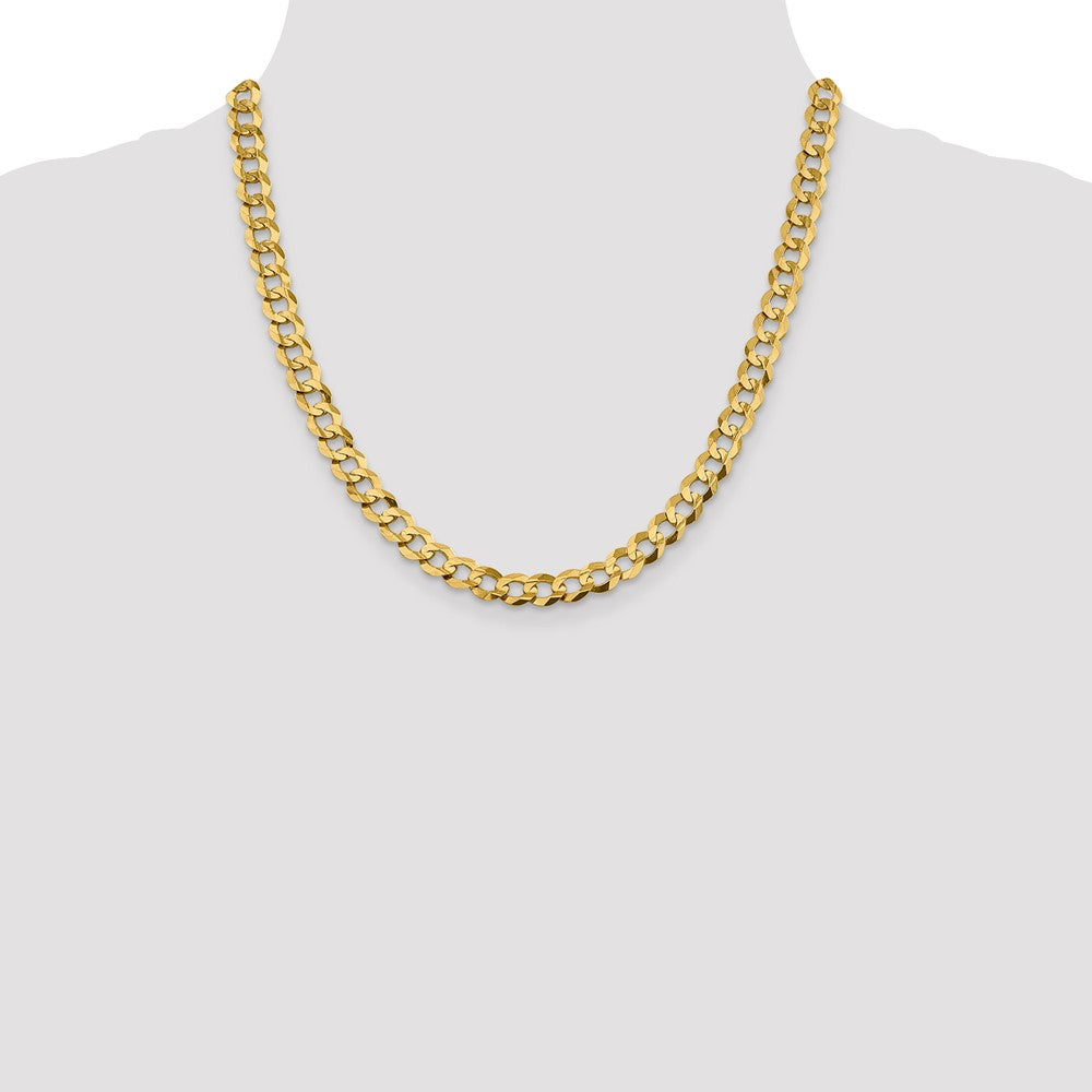 Lightweight Flat Cuban with Lobster Clasp Chain - WBC