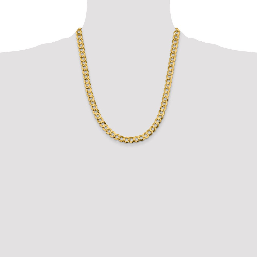 Lightweight Flat Cuban with Lobster Clasp Chain - WBC