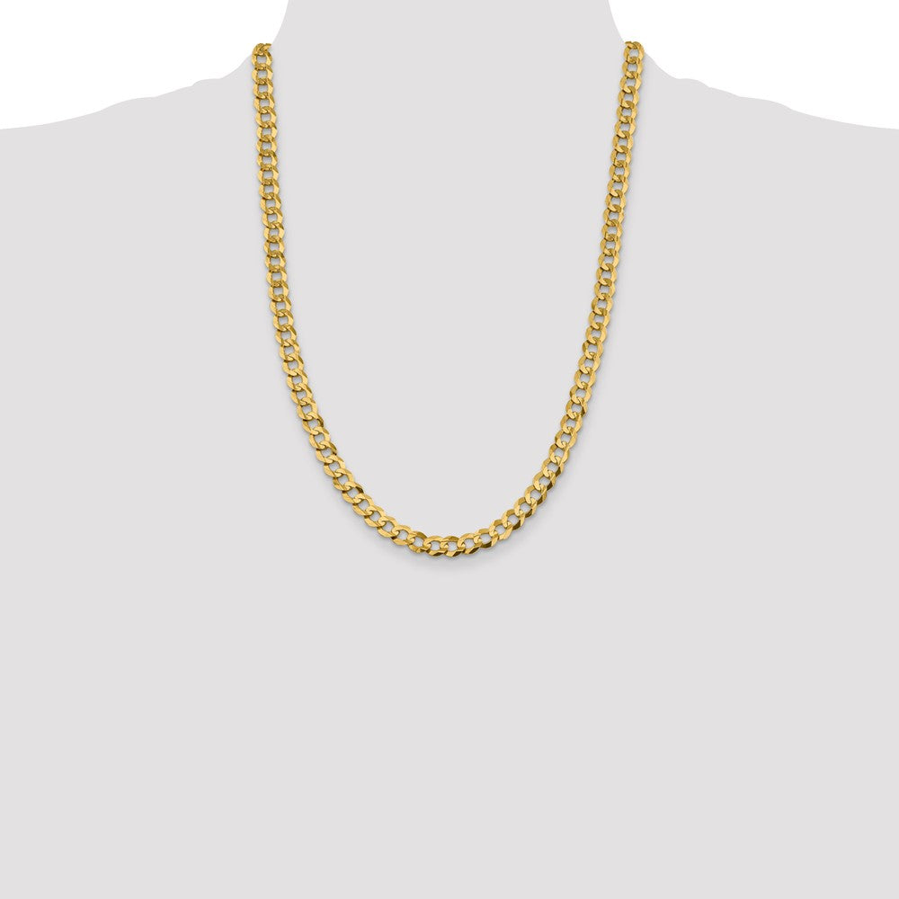 Lightweight Flat Cuban with Lobster Clasp Chain - WBC