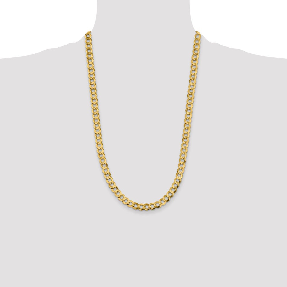 Lightweight Flat Cuban with Lobster Clasp Chain - WBC