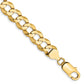 Lightweight Flat Cuban with Lobster Clasp Chain - WBC