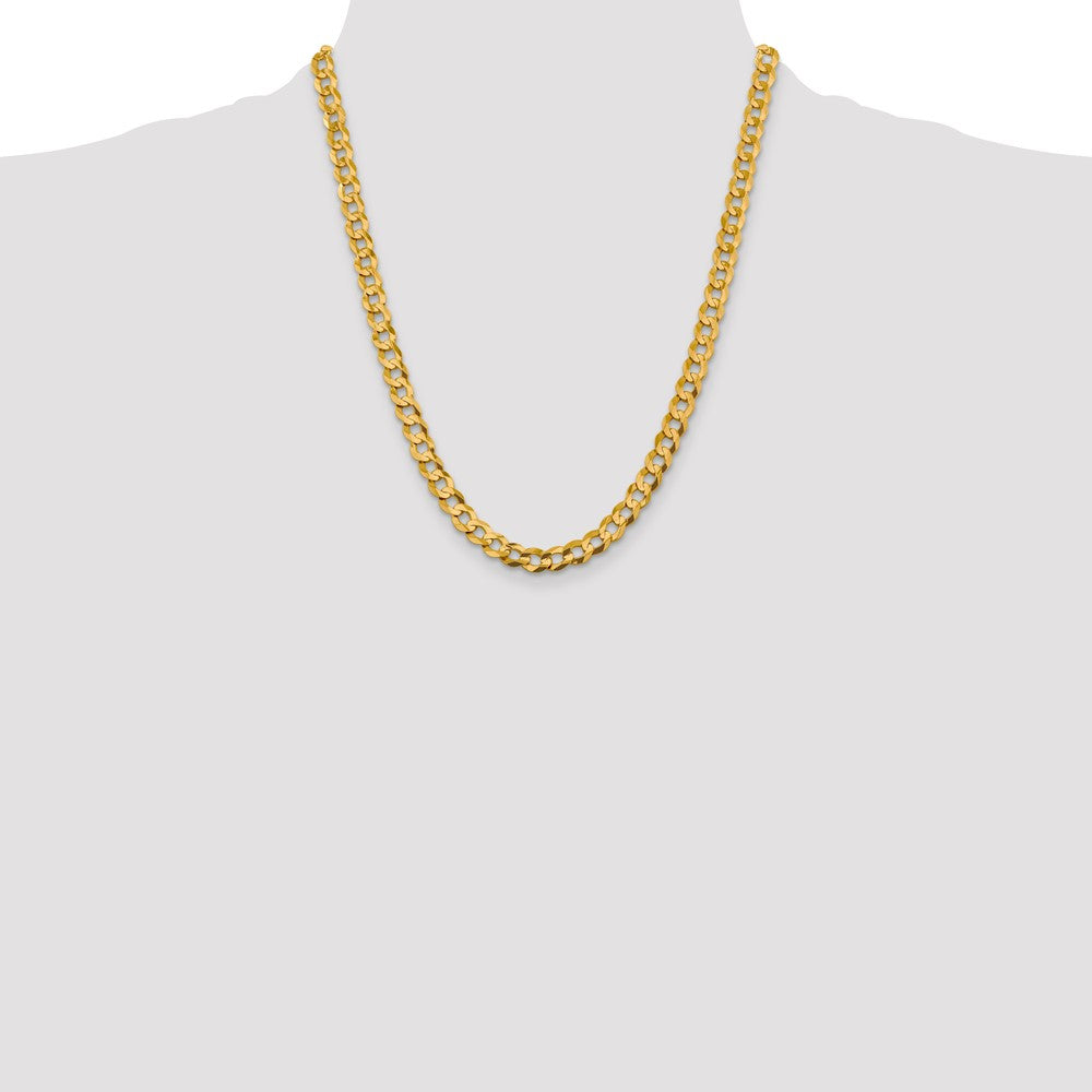 Lightweight Flat Cuban with Lobster Clasp Chain - WBC