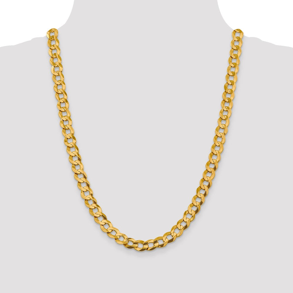 Lightweight Flat Cuban with Lobster Clasp Chain - WBC