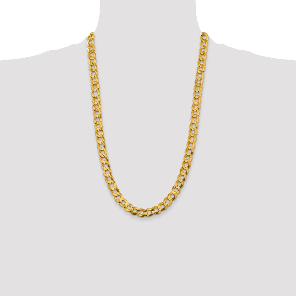 Lightweight Flat Cuban with Lobster Clasp Chain - WBC