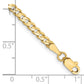 Open Concave Curb with Lobster Clasp Bracelet - WBC