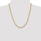 Open Concave Curb with Lobster Clasp Chain - WBC