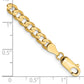Open Concave Curb with Lobster Clasp Bracelet - WBC